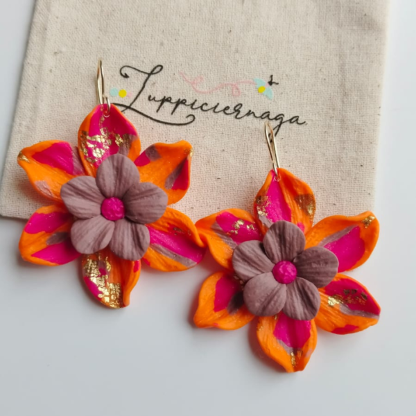 Aros Eclipse naranja