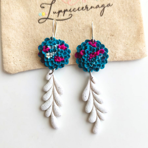 Aros Dalias Colgantes